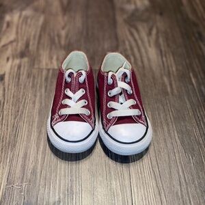 Converse Kids Sneakers in Red and White